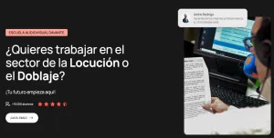 Curso de Doblaje Profesional de Davante