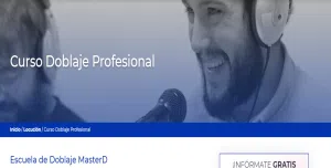 Curso de Doblaje Profesional de Master D