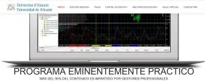 Experto en Bolsa y Mercados de la Universidad de Alicante