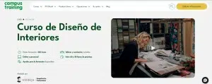 Curso de Diseño de Interiores de Campus Training