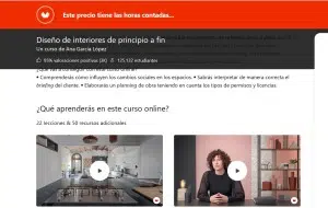 Iniciación al diseño de interiores con Domestika